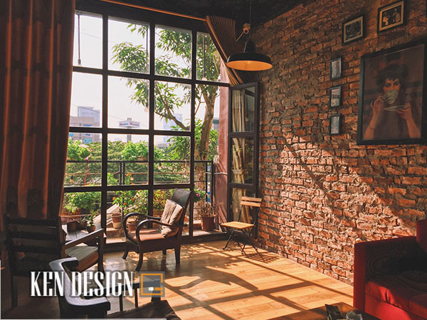 Thiết kế quán cafe ấm cúng